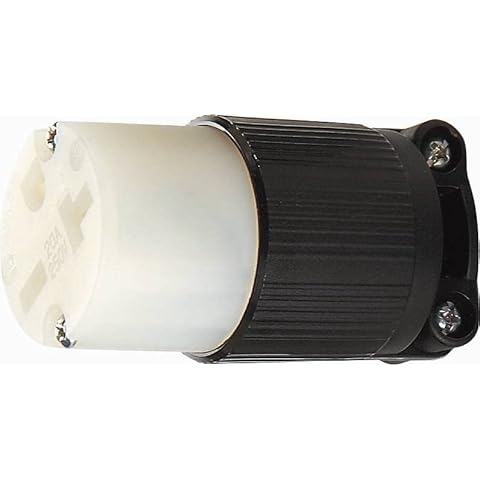 POWERTRONICS CONNECTIONS (TM) NEMA 6-20R 20A/250V Grounding Connector Cover