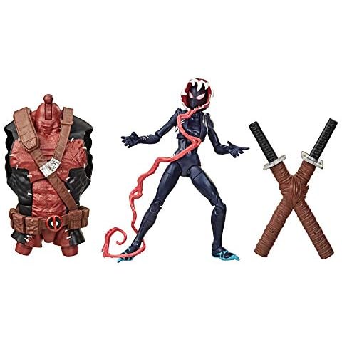 Marvel Hasbro Legends Series Venom 6-inch Collectible Action Figure Toy Ghost-Spider Cover