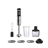 SOKANY Stabmixer Set 1500 W | Pürierstab mit Stufenlose Geschwindigkeit | Elektrische Multifunktions Hand Blender | inkl. 8-teiliges Zubehör Set