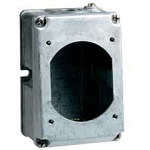 Boîtier réversible simple Hypra pour prises 2P+T, 3P+T et 3P+N+T 32A - 1 entrée - ISO25 - métal