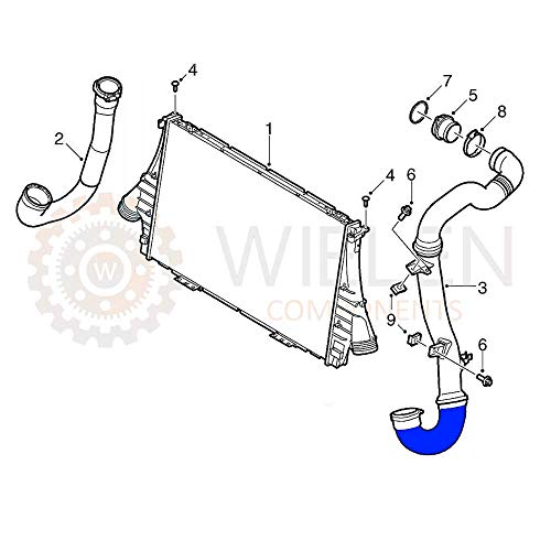 MANICOTTO INTERCOOLER COMPATIBILE CON TUBO TURBO