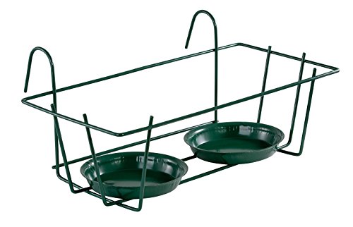 Preisvergleich Produktbild Alba Krapf Blumentopfhalter Blumentopfhalter, 2 Töpfe, grün / mehrfarbig