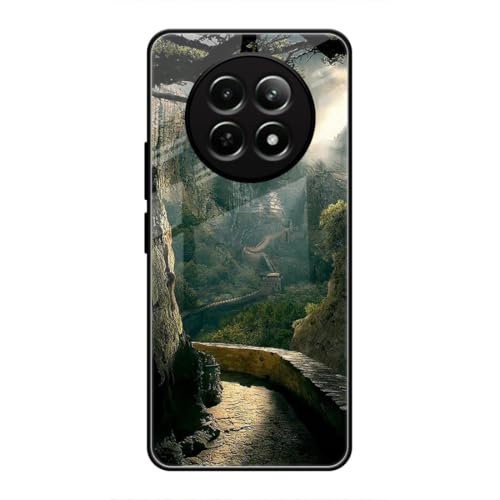 Image of SmashItUp Natures | Dark Designer Printed TPU Metal Case Mobile Back Cover for Realme 12x / Realme 12 / Realme 13 / Realme C65 / Narzo 70x (5G)