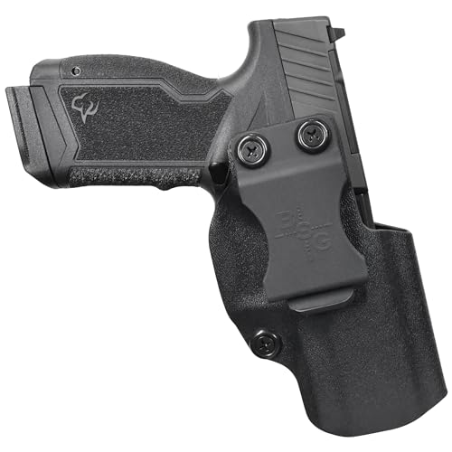 IWB Sweat Guard Holster fits Taurus GX4 Carry T.O.R.O (Right-Hand Draw, Black)