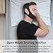 Anti Snore Chin Strap [Upgraded], Vosaro Snoring Solution Effective Anti Snore Device, Adjustable and Breathable Stop Snoring Head Band for Men Women, Black