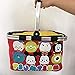 taishanyading Cestino da Picnic Pieghevole Allaperto dei Cartoni Animati, Cestino della Spesa, Borsa per Il Ghiaccio, Borsa Isolante 40 * 25 * 23 Cm