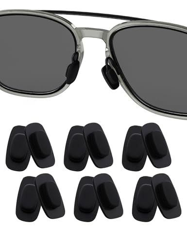 Image of Replacement Nose Pads Nose Piece for Costa South Point /Flagler /Fernandina /Peli; for Oakley Cartridge /Spindle /Latch Key