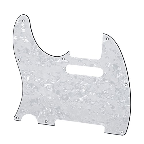 IKN gauchère 8 Montage trou moderne Tele Pickguard 4-Ply Garde Plaque standard Etats-Unis/Mexique Fender Telecaster… - Les Beatles, Paul McCartney, John Lennon, RIngo Starr, George Harrison IKN gauchère 8 Montage trou moderne Tele Pickguard 4-Ply Garde Plaque standard Etats-Unis/Mexique Fender Telecaster… – Image 3