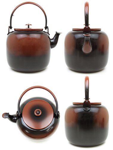 Amazon | 茶道具・水次（水注）/水次 腰黒薬鑵（やかん・ヤカン）口蓋 