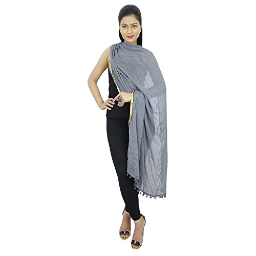 Viscose Chiffon Long Stole Indian Women Dupatta Neck Scarves Chunni Gift For Her3