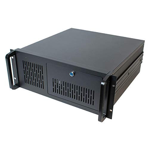 I-CHOOSE LIMITED 4U Chasis para Computadora con Montaje en Bastidor 500 mm Profundo a Las Manijas Interno - 325 (H) x 550 (W) x 450 (D) mm