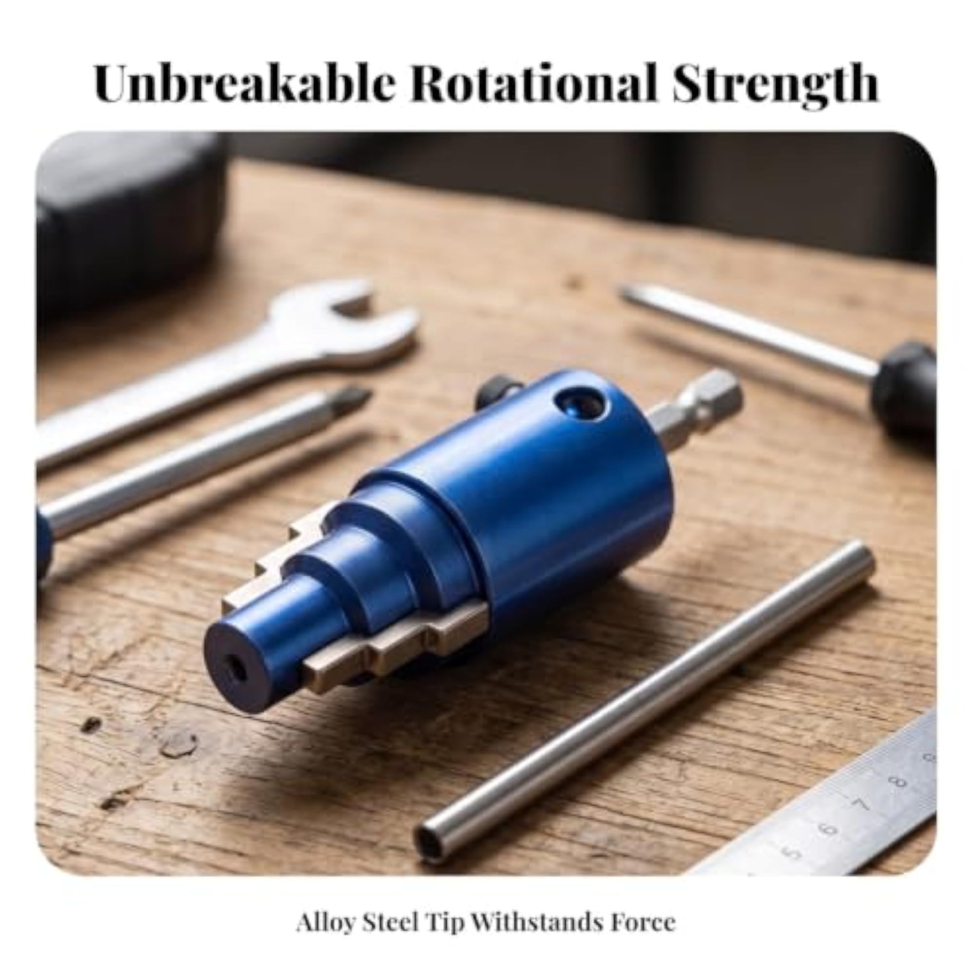 Heavy Duty Screw Extractor Tool for Plumbers & Mechanics