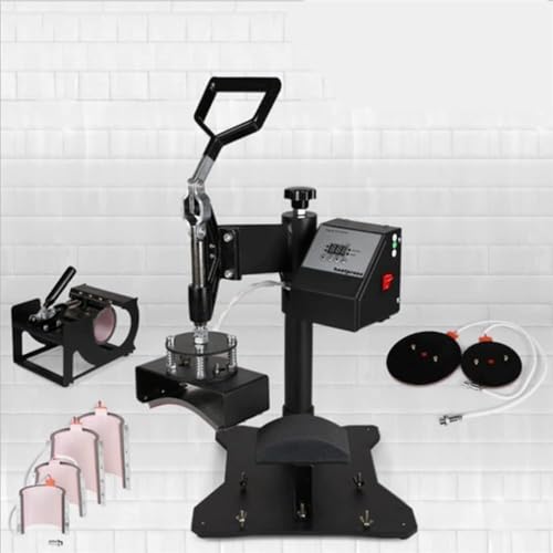 Máquina de prensa térmica manual para estampado miniatura 2