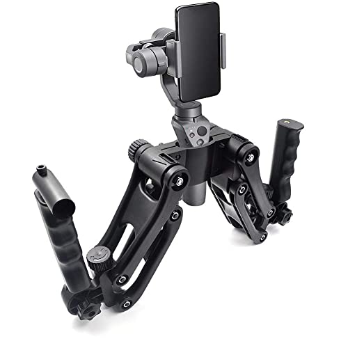 Wolffilms Gimbal Federarm für DSLR und Smartphone – 4-Achsen Stabilisierung