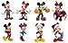 Produktbild Micky & Minnie Maus Figuren 7cm (8er Set) Bayern Halloween Valentine Weihnachten Sammelfiguren