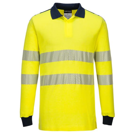 Polo en Tejido modacrílico de Alta Visibilidad ignífugo FR702