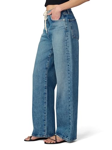Joe's Women's The Ryan Relaxed Low Rise Straight Leg Draw Cord Denim Pant2