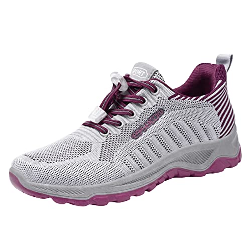 Chaussures de jogging pour femme avec semelle douce et épaisse pour amorti maximal