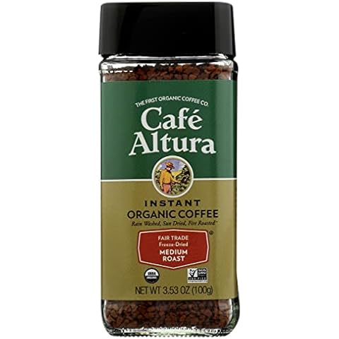 Café Altura, Organic Freeze Dried Coffee, 3.5 oz Cover