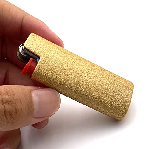 Lucklybestseller Metal Lighter Case Cover Holder Pouches For Bic Mini Size Lighter Type J5 (Multi Color 6Pcs) #TOP4