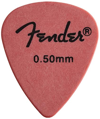 Fender sbN ROCK-ON TOURING PICKS - 12 COUNT, 0.50mm RED