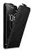 Produktbild Cadorabo Hülle für Sony Xperia XZ1 COMPACT in Nacht SCHWARZ - Handyhülle im Flip Design mit Magnetverschluss - Case Cover Schutzhülle Etui Tasche Book Klapp Style
