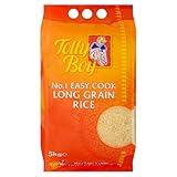 Tolly Boy Easy Cook Long Grain Rice - 1x5kg