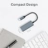 USB C to Ethernet Adapter, Driver Free RJ45 to USB C, 1Gbps Type-C Gigabit Ethernet LAN Network Adapter for MacBook Pro/Air, for iPhone 15 Pro/Max, for Dell XPS, for Galaxy S8-S23