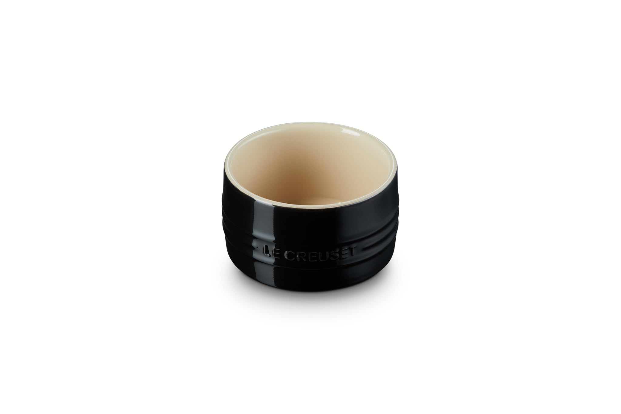 Le Creuset Stoneware Ramekin with Straight Wall, Stackable, 200 ml, Black Onyx, 70403201400099 — image 1