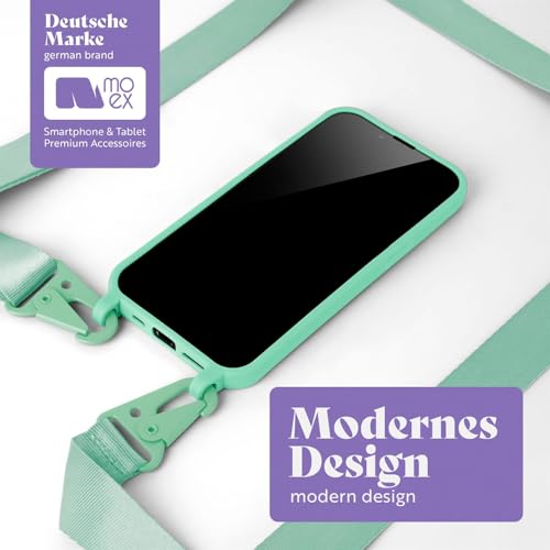 Coque iPhone 15 Pro extrêmement robuste avec mousqueton moex - 6
