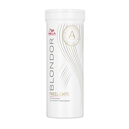 Wella Blondor Freelights polvo decolorante blanco de 400 g para aclarados precisos