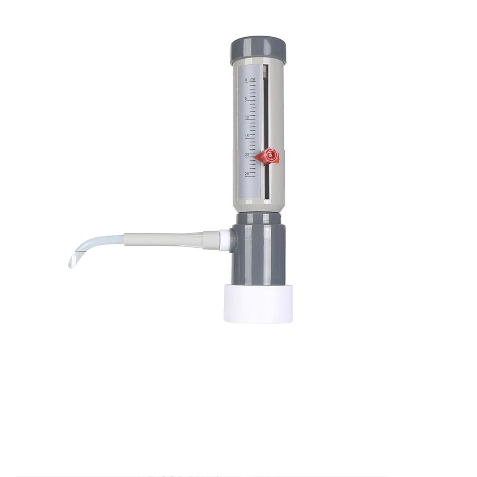 Einstellbarer Flüssigkeitshülsen-Addierer, 0–25 ml verstellbare Laborpipetten, mit 500 ml/1000 ml Kunststoffflasche, for quantitative Tröpfchenmessung | 500ML