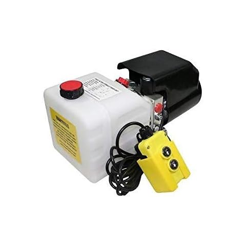 Flowfit 12V DC Single Acting Hydraulic Power pack, 8L Tank Cover