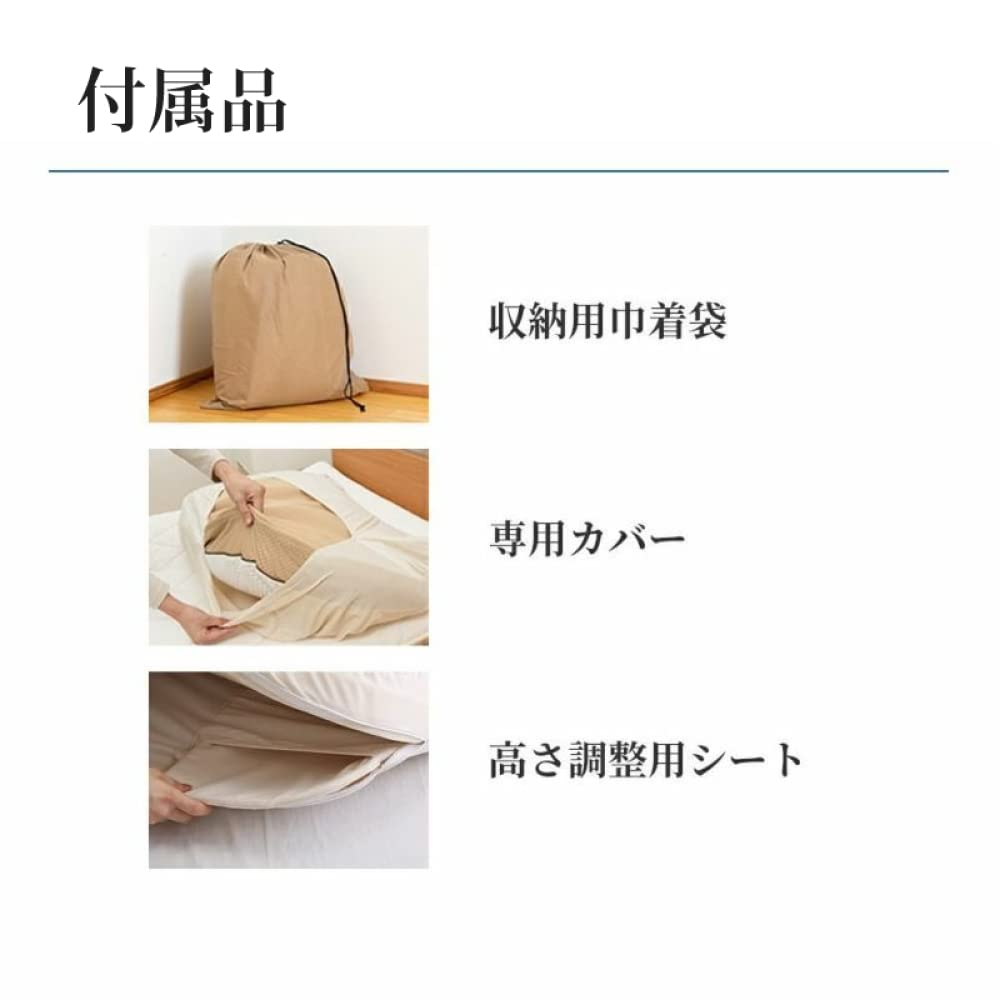 Amazon｜昭和西川 ギガ枕 1個＆洗い替え専用カバー 2枚 (DR