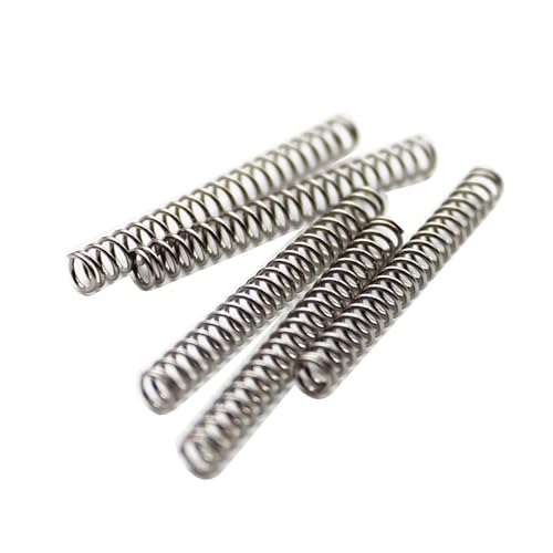 Ressorts de compression en acier de 1x13x45mm aux spires régulières