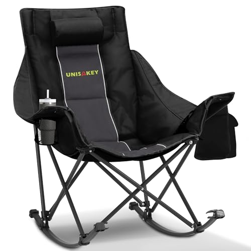 Unisakey Rocking Camping Chair