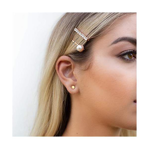 PAVOI 14K Gold Plated 925 Sterling Silver Earrings | Tiny Dot/Triangle Disc Stud Earrings | Yellow Gold Stud Earrings for Women