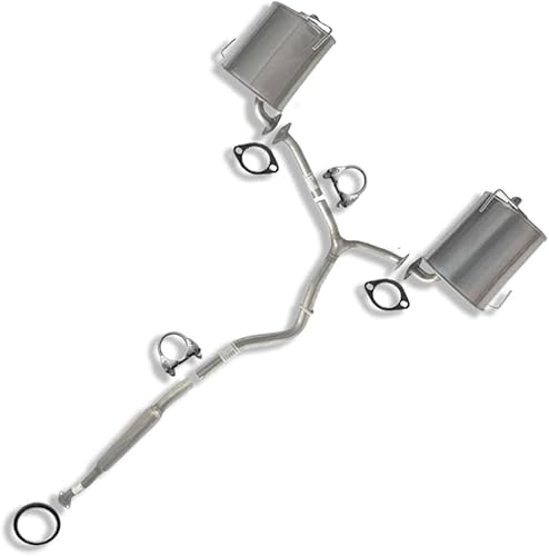 Miniatura 12 de Northeastern Exhaust Conjunto de resonador de acero inoxidable compatible para Subaru Forester 2009-2013 2.5L Subaru Impreza 2008-2011 2.5L