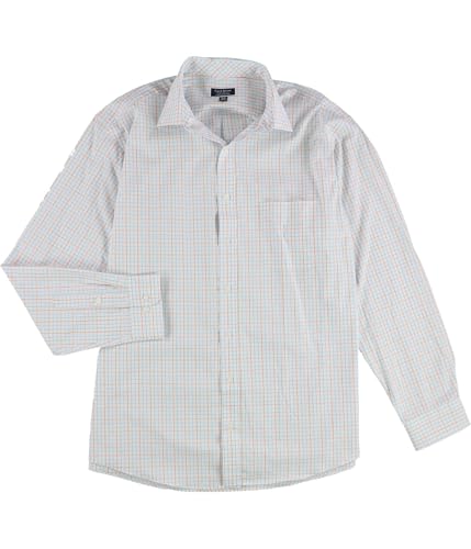 Club Room Mens Performance Button Down Dress Shirt