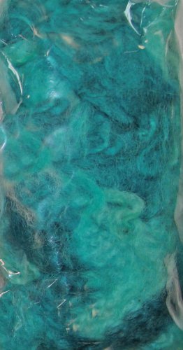 Dimensions Feltworks Roving-Variegated Turquoise Curly