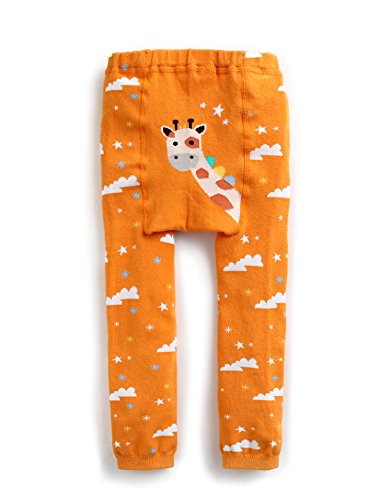 VAENAIT BABY 6-24Months Baby Infant Toddler Girl Boy Unisex Soft Stetchy Funny Leggings Tights Pants Multi Pack3