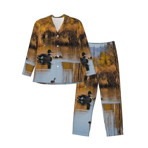 Ensemble pyjama doux homme Loon Nature contre le froid pour la relaxation en intérieur