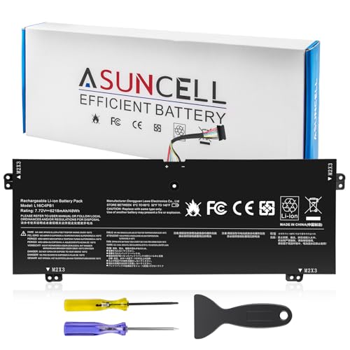 Image of ASUNCELL L16M4PB1 L16L4PB1 L16C4PB1 Laptop Battery for Yoga 730-13IWL ideapad Yoga 720-13IKB 730-13IKB Series Notebook 5B10M52738 5B10M52739 5B10M52740 5B10Q38237 5B10Q38238 2ICP4 /43 /110-2