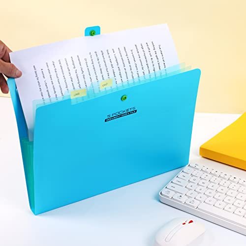 4 Pezzi A4 Cartella Portadocumenti