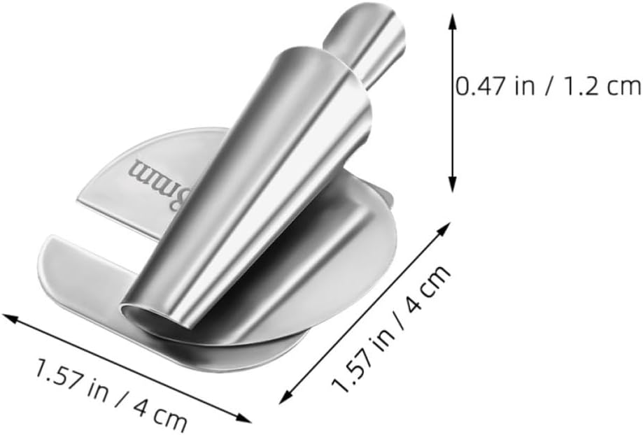3pcs Metal Sewing Hemmer Foot for Sewing Machine, Stainless Steel Portable Presser Foot Attachment, Easy to Install and Use, for Patchwork and Quilting Crafts image 2