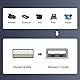 CY FPV USB 2.0 Stecker, Typ-A, 90 Grad nach oben abgewinkelt, für Multicopter-Luftaufnahmen und HDTV
