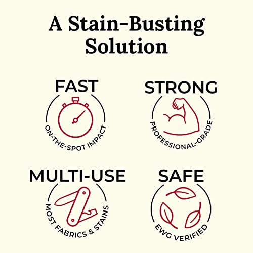 Chateau Spill Red Wine Stain Remover for Clothes – 25 Wipes - Stain Remover for Stubborn Stains - Cleaner Wipes Away New and Set on Tablecloth, Garment, Carpet, Upholstery and Laundry