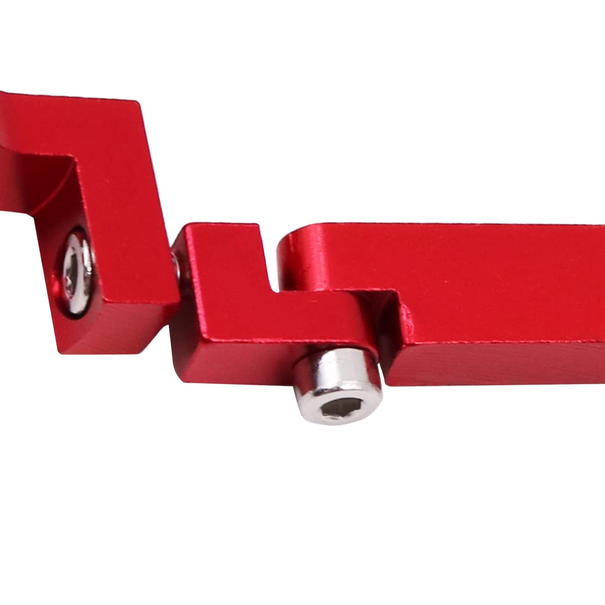 Porta Olio Freni Per Moto - Serbatoio Universale In Alluminio CNC, Colore Rosso - Foto 13