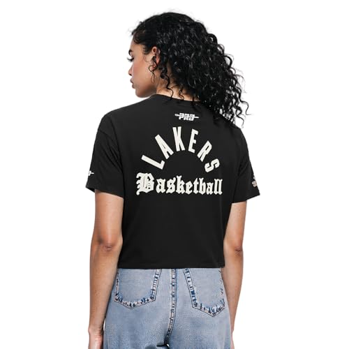 Image of Pro Standard NBA Womens Womens NBA Modern Originals Cotton Short Sleeve Boxy Tee