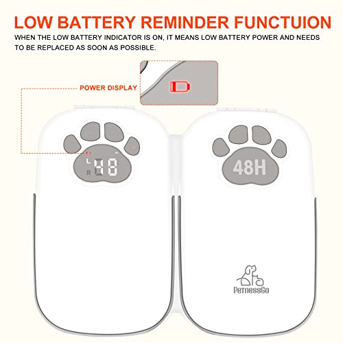 Automatic Cat Feeder Wet Food 2 Cat, 2 Meal Smart Pet Feeder, Low Noise Timed Feeder For Cats & Dogs, Dry Or Semi-Moist Pet Food Dispenser, 1-48 Hours Microchip Cat Feeder, Auto-On Smart Pet Feeder #TOP4